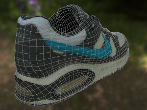 sneaker low poly model 3D Model