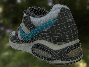 sneaker low poly model 3D Model
