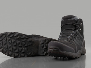 hiking boots Modelo 3D