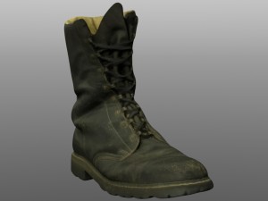 boot 3D 模型