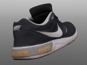 worn sneaker 3D Model