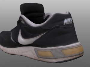 worn sneaker 3D Model