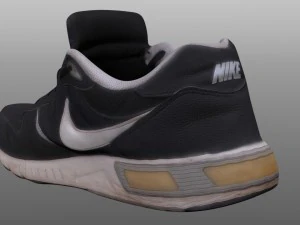 worn sneaker 3D Model
