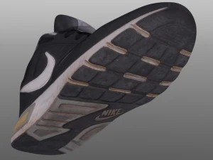 worn sneaker 3D Model