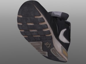 worn sneaker 3D Model
