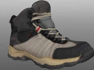 bota Modelo 3D