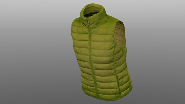 vest 3D Model .c4d .max .obj .3ds .fbx .stl .blend 
