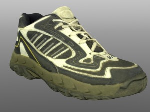 worn sneaker 3Dモデル