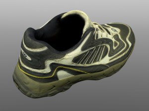 worn sneaker 3Dモデル