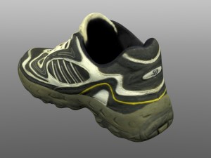 worn sneaker 3Dモデル
