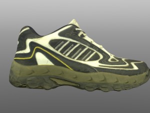 worn sneaker 3Dモデル
