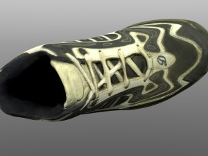worn sneaker 3Dモデル