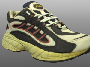 old sneaker Modelo 3D