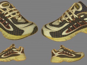old sneaker Modelo 3D