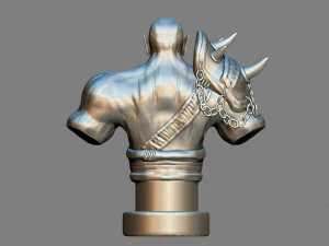 armored orc model for printing 3D Print Model