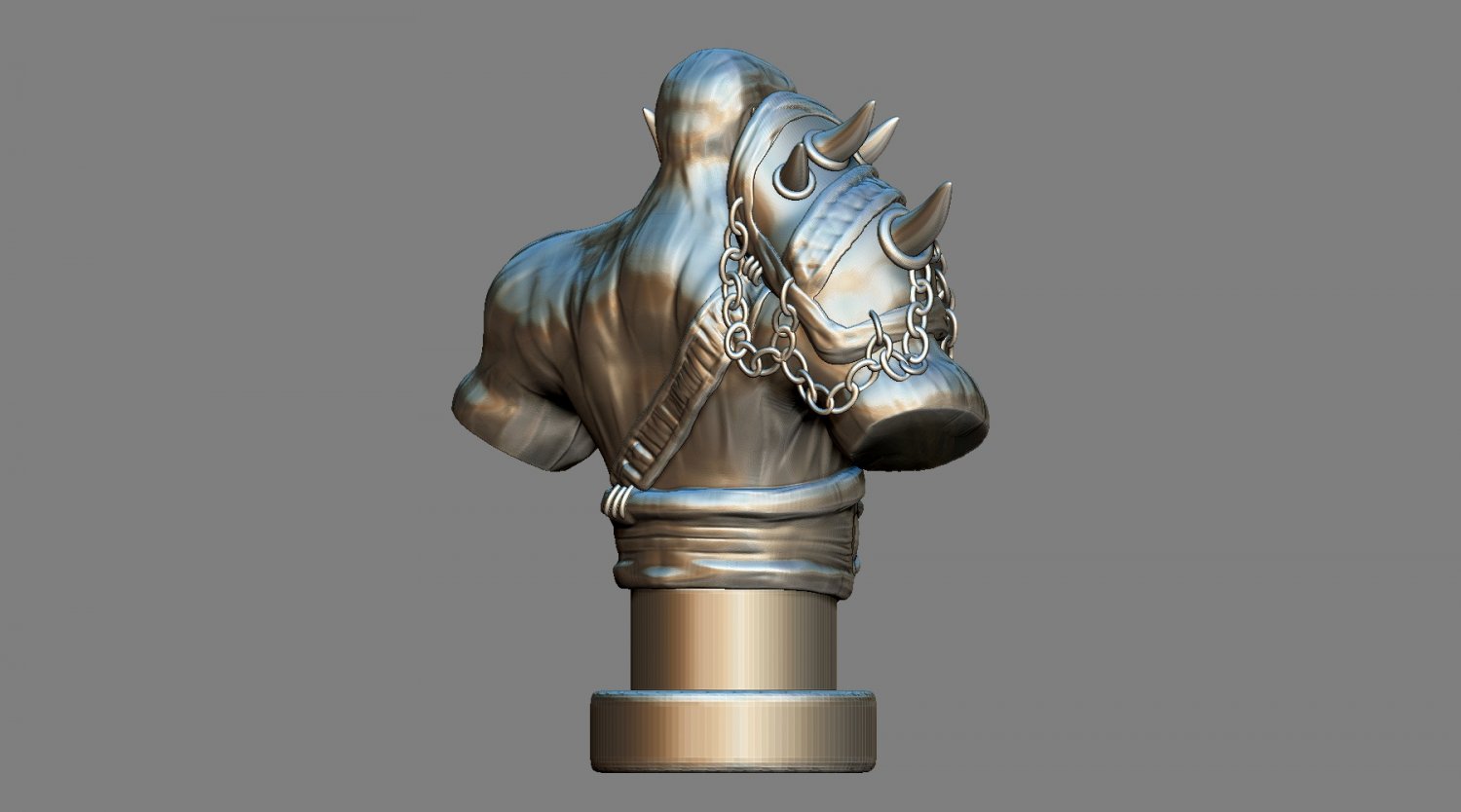 Armored Orc Model For Printing 3D Принт Модель In Статуэтки 3DExport