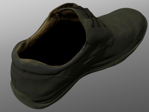 boot low poly 3D Модель