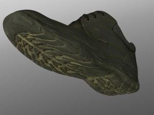 boot low poly 3D Модель