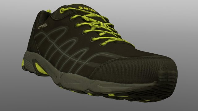 sneaker low poly Model 3D .c4d .max .obj .3ds .fbx .stl .blend 
