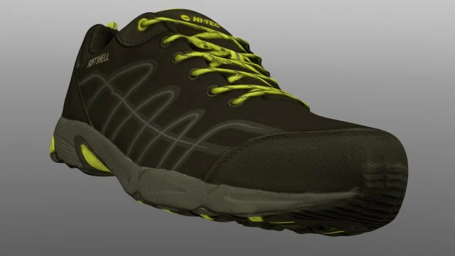 sneaker low poly 3D Model .c4d .max .obj .3ds .fbx .stl .blend
