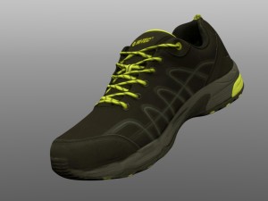 sneaker low poly Model 3D