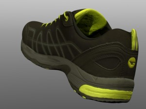 sneaker low poly Model 3D