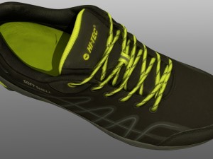 sneaker low poly Model 3D