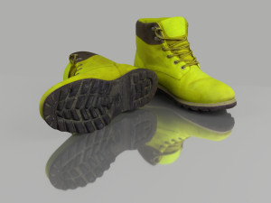 winter boots 3D Model