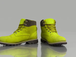 winter boots 3D Model