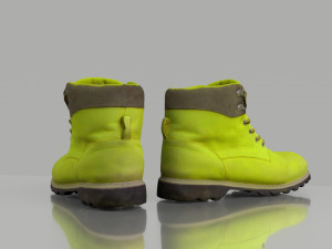 winter boots 3D Model
