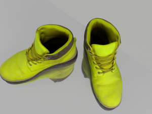 winter boots 3D Model