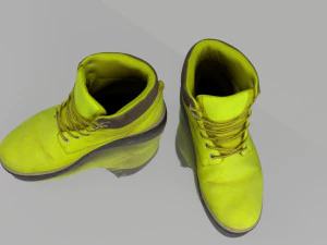 winter boots 3D Model