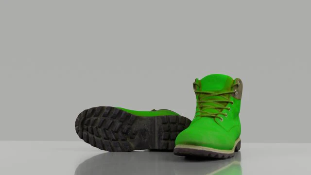 men winter boots 3D Model .c4d .max .obj .3ds .fbx .stl .blend 