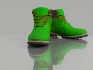 men winter boots 3D Model