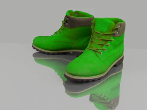 men winter boots 3D Model