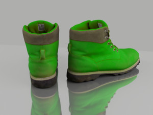 men winter boots Modelo 3D