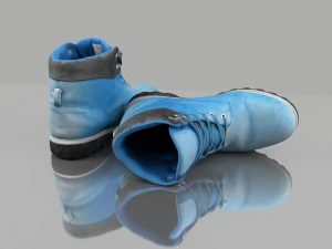 boots low poly 3D Model