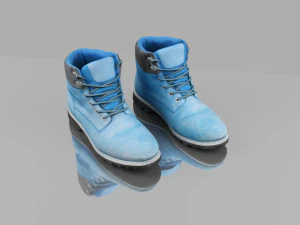 boots low poly 3D Model
