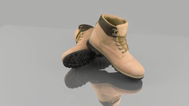 boots 3D Model .c4d .max .obj .3ds .fbx .stl .blend