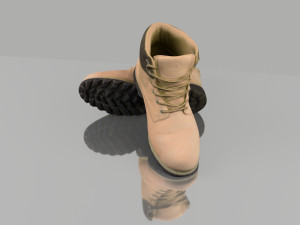 boots Modelo 3D