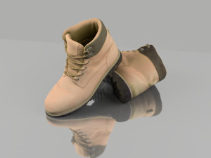 boots Modelo 3D