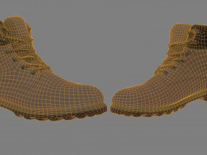 boots Modelo 3D