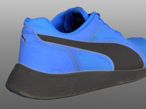 sneaker low poly Model 3D