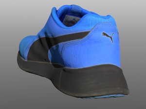 sneaker low poly Model 3D