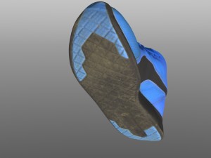 sneaker low poly Model 3D