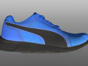 sneaker low poly Model 3D