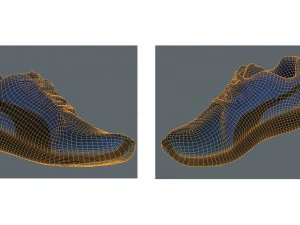 sneaker low poly 3D Model