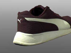 sneaker low poly 3D-Modell