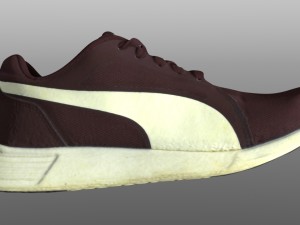 sneaker low poly 3D-Modell