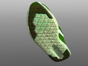 sneaker low poly 3D Model